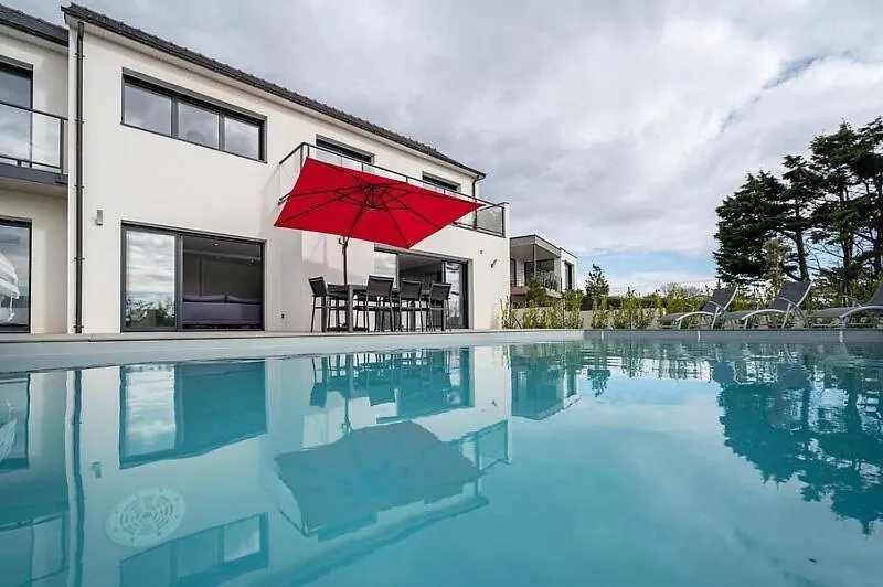 Villa Avec Piscine, Vue Mer, 200 M De La Plage Clohars-Carnoët